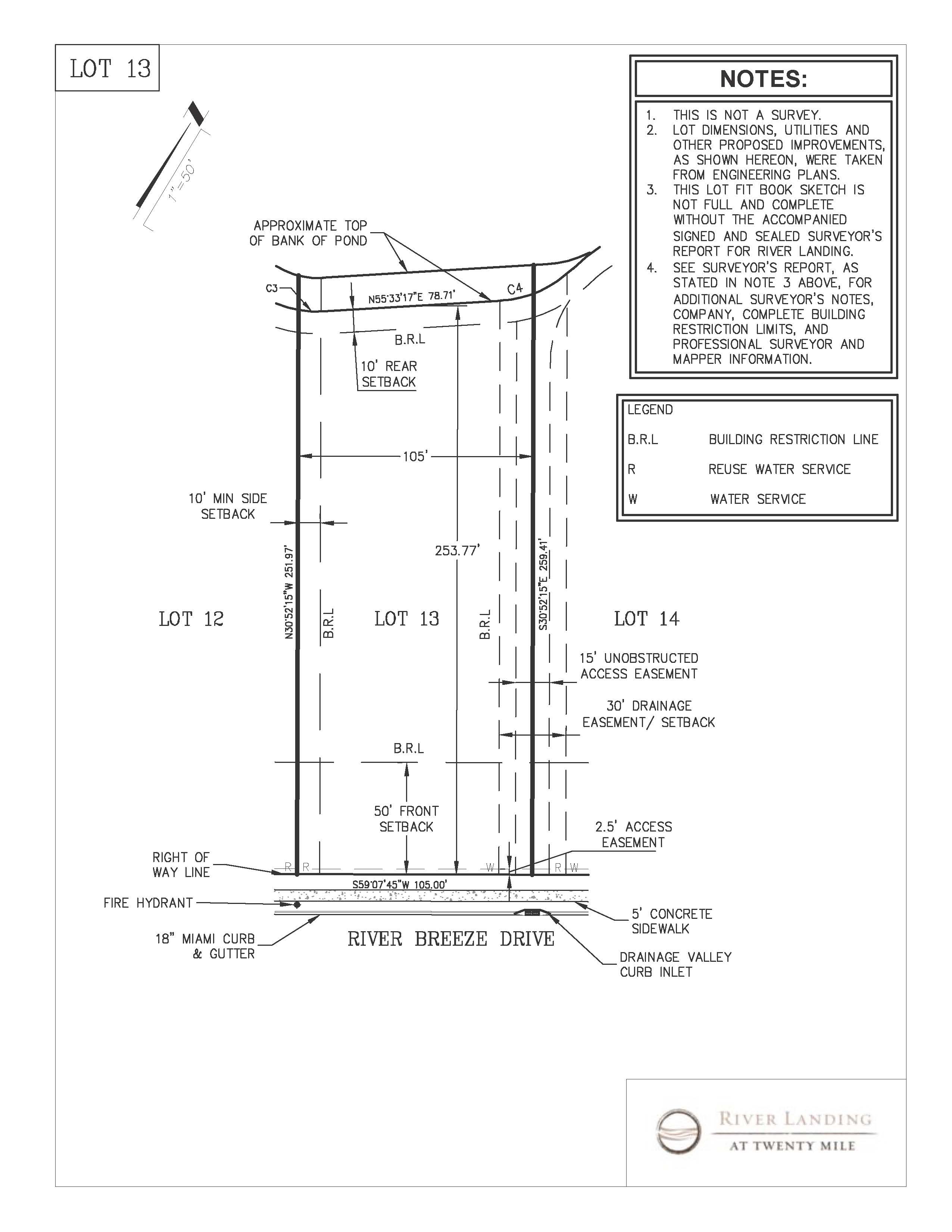 Lot 13 River Landing