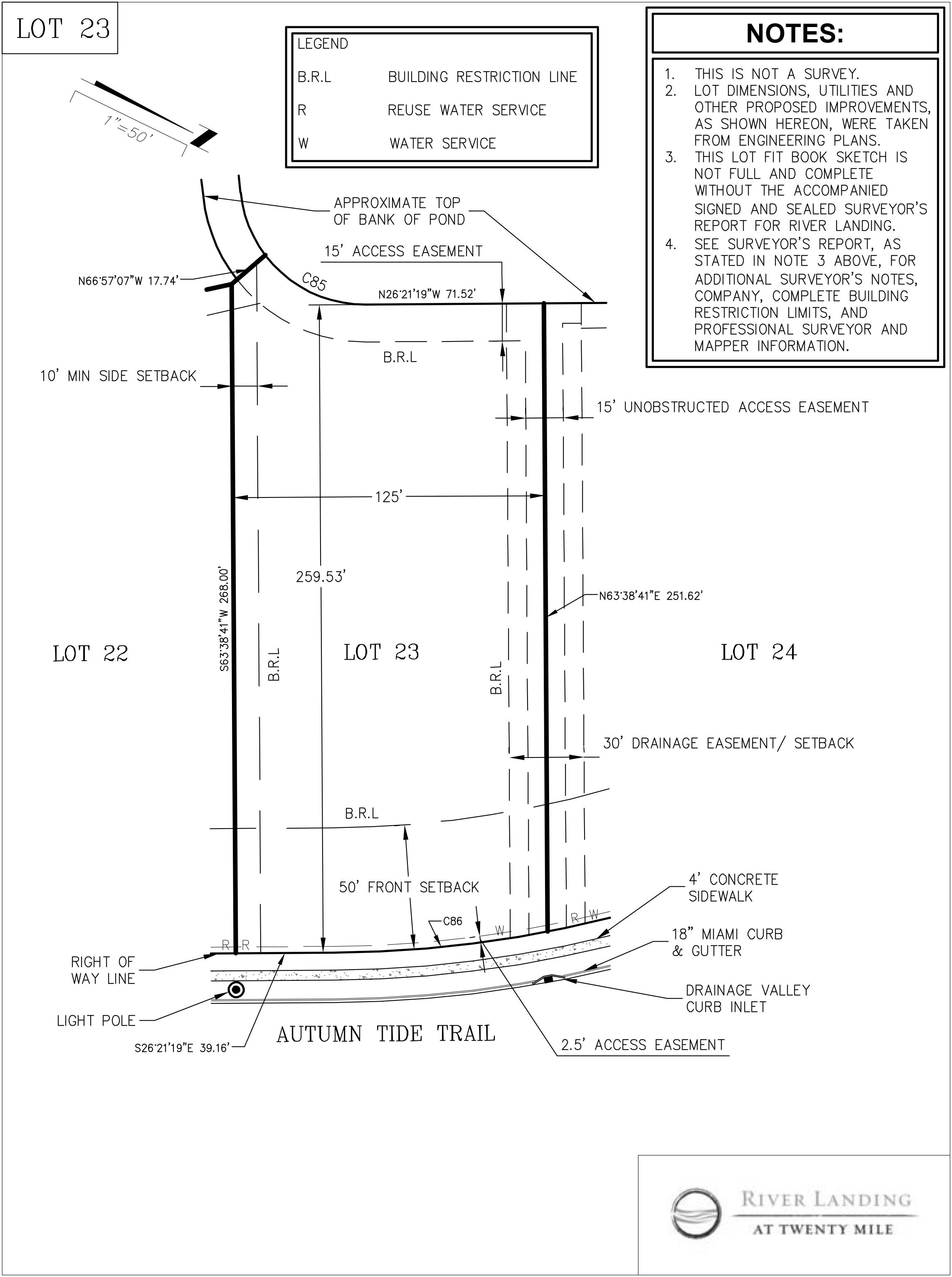 Lot 23 River Landing