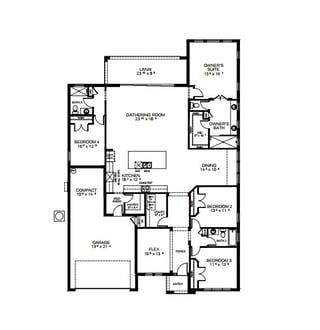 Costa Mesa floor plan