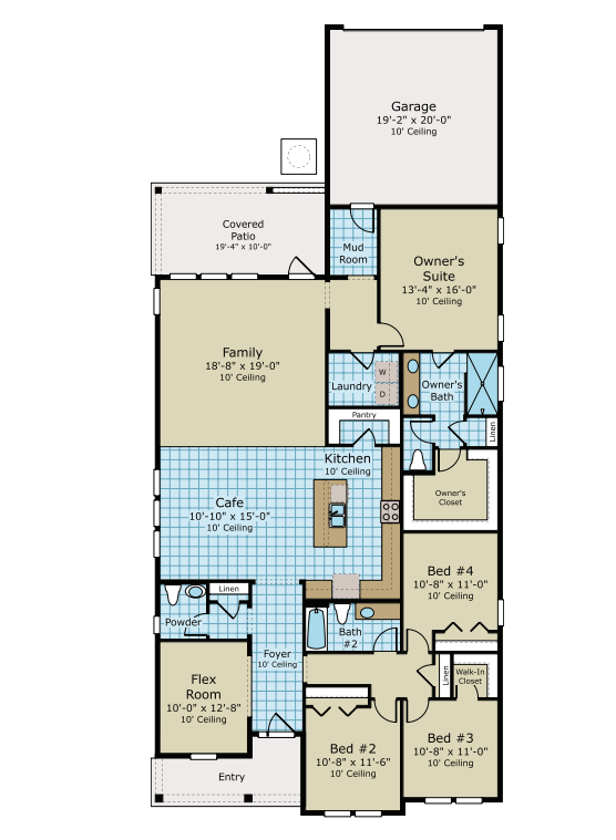Silver Floor Plan Seabrook Village Providence
