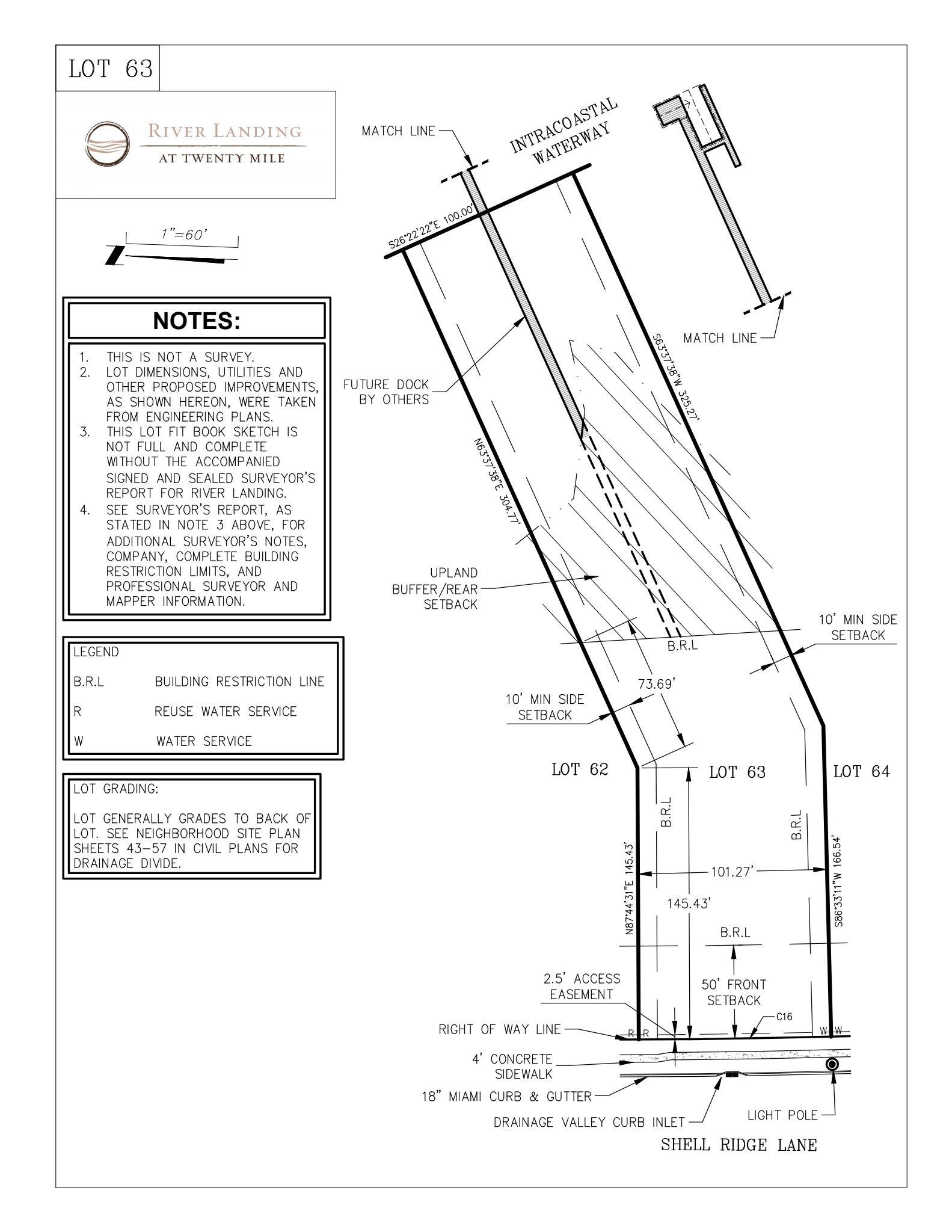 lot 63 - river