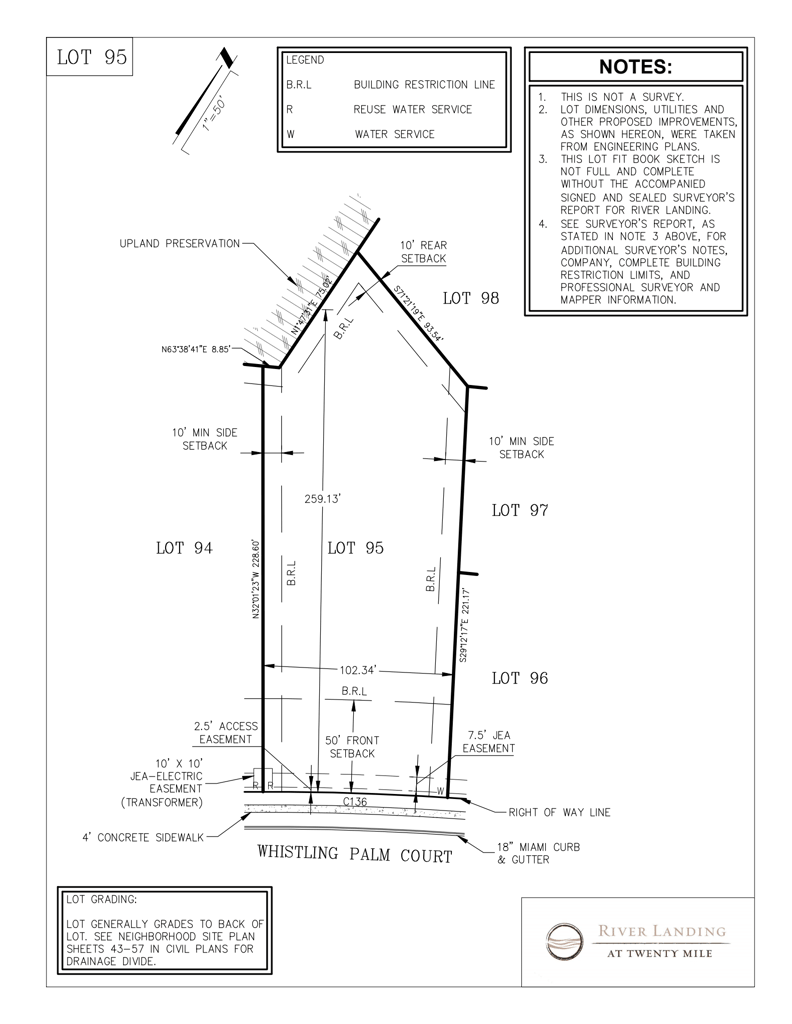 Lot 95 Preserve Homesite River Landing Nocatee
