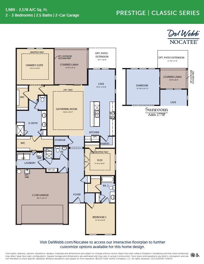 Prestige Floor Plan Del b Nocatee