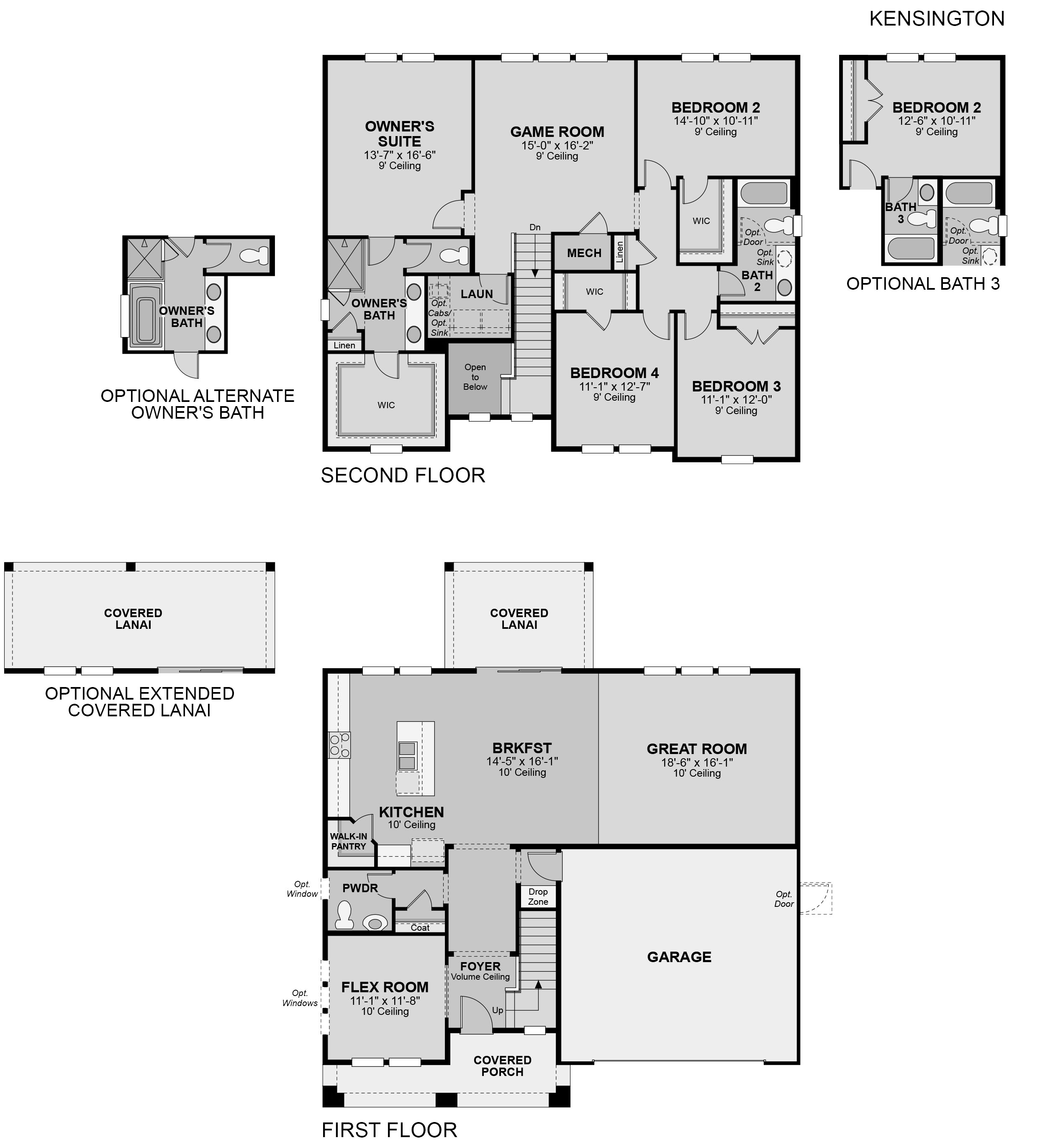 Kensington Floor Plan Nocatee