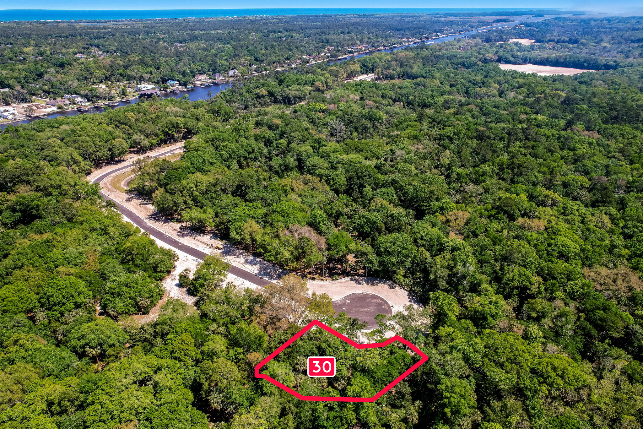 River Landing Lot 30-outline